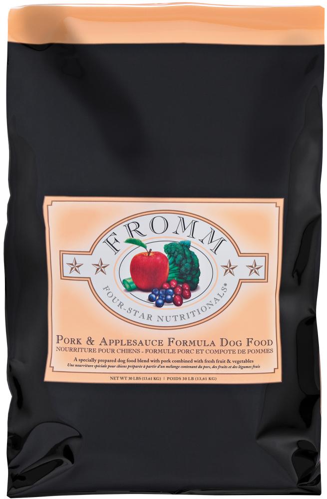 Fromm Four-Star Nutritionals' Pork & Applesauce Formula Dog Food