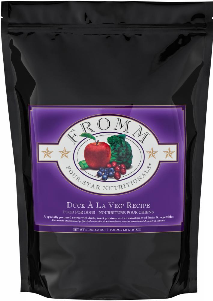 Fromm Four-Star Nutritionals' Duck ' La Veg' Recipe Food for Dogs