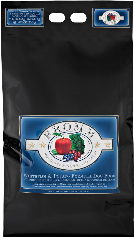 Fromm Four-Star Nutritionals' Whitefish & Potato Formula Dog Food