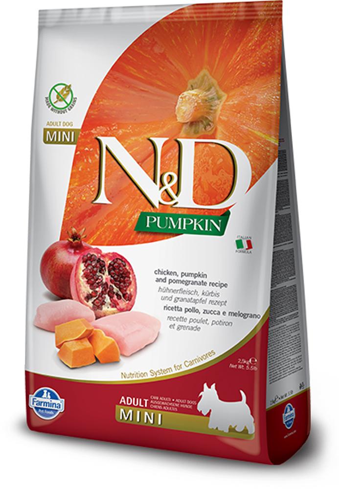 N&D Pumpkin Chicken & Pomegranate Adult Mini