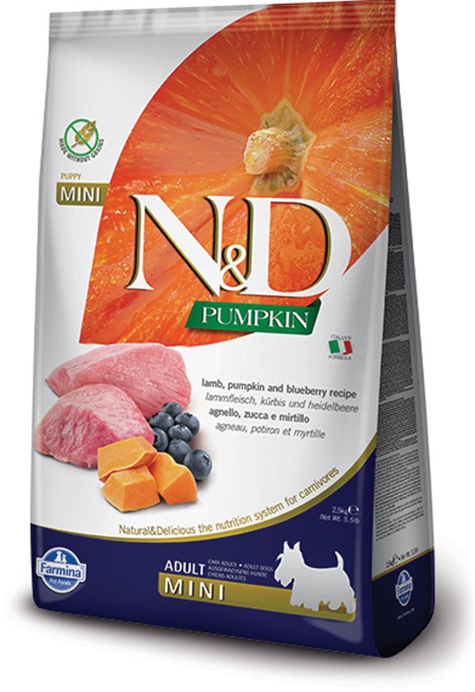 N&D Pumpkin Lamb & Blueberry Adult Mini