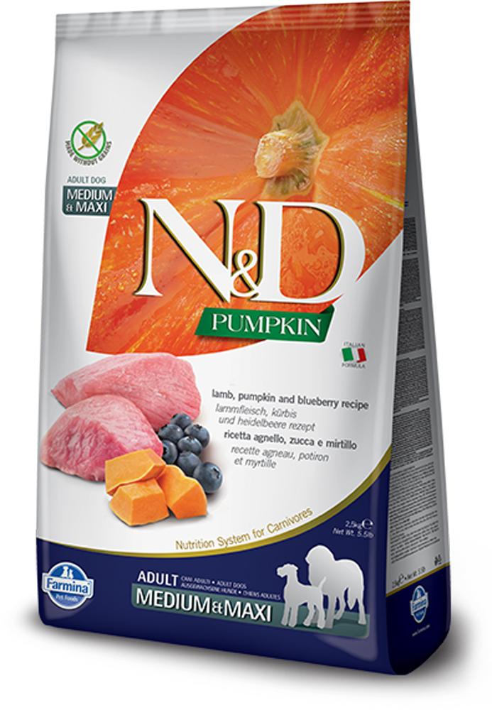 N&D Pumpkin Lamb & Blueberry Adult Medium & Maxi