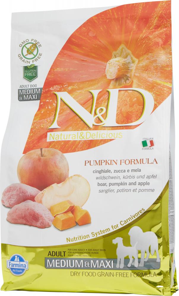 N&D Pumpkin Boar & Apple Adult Medium & Maxi