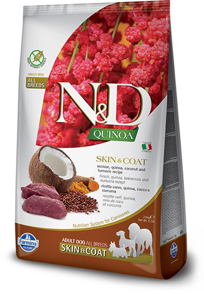 N&D Quinoa Functional Skin & Coat Venison