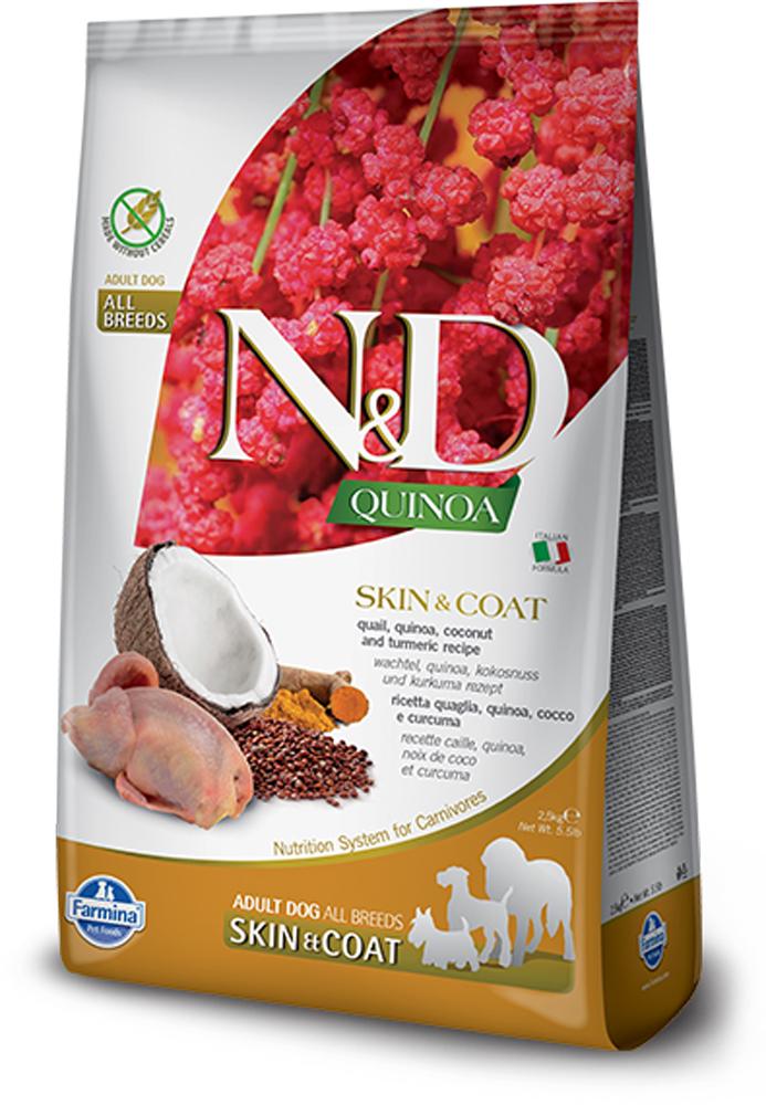 N&D Quinoa Functional Skin & Coat Quail