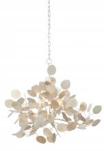 Currey 9000-0817 - Lunaria Large Silver Chandelier