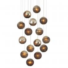 Currey 9000-1015 - Pathos 15-Light Round Multi-Drop Pendant