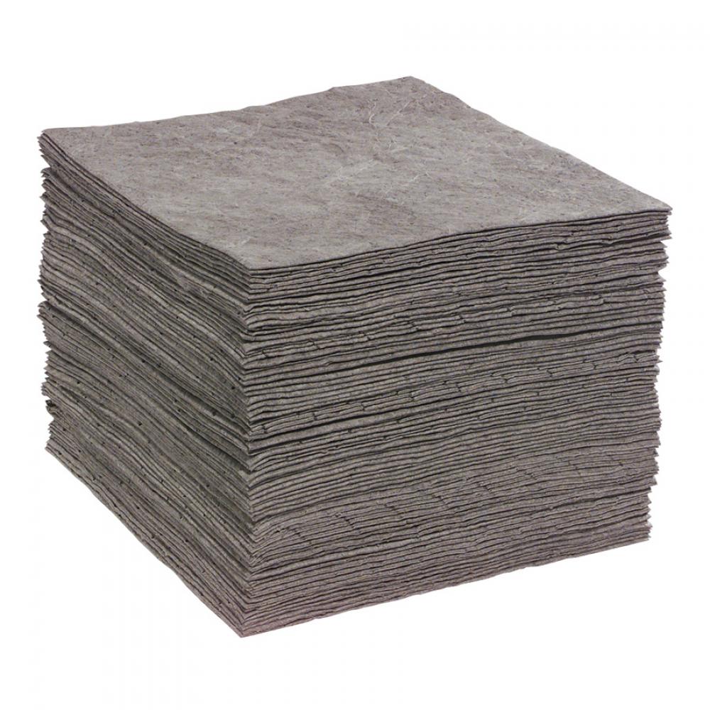 SPILL PADS, (GP-H) UNIVERSAL, GREY, 15" X 19"  (100/PK, 42 PK/PLT)