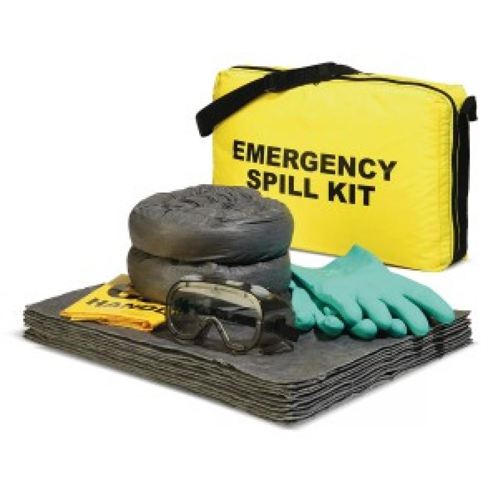 SPILL KIT, UNIT (SM) NYLON BAG, YELLOW