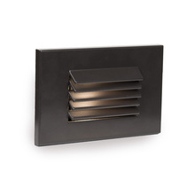 WAC Integrator Tier 1 WL-LED120-C-BZ - LED Horizontal Louvered Step and Wall Light