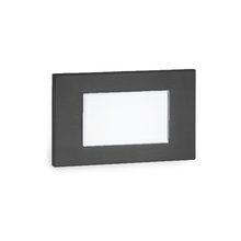 WAC Integrator Tier 1 WL-LED130-AM-BK - LED Diffused Step and Wall Light