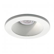 WAC Integrator Tier 1 HR-D411LED-WT/WT - 4in Adjustable Step Baffle Trim