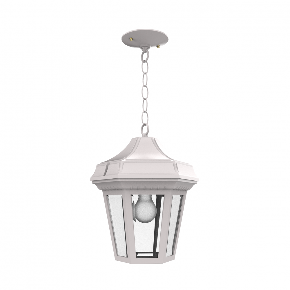 Oxford - Ceiling mount with chain open bottom medium format - 24850