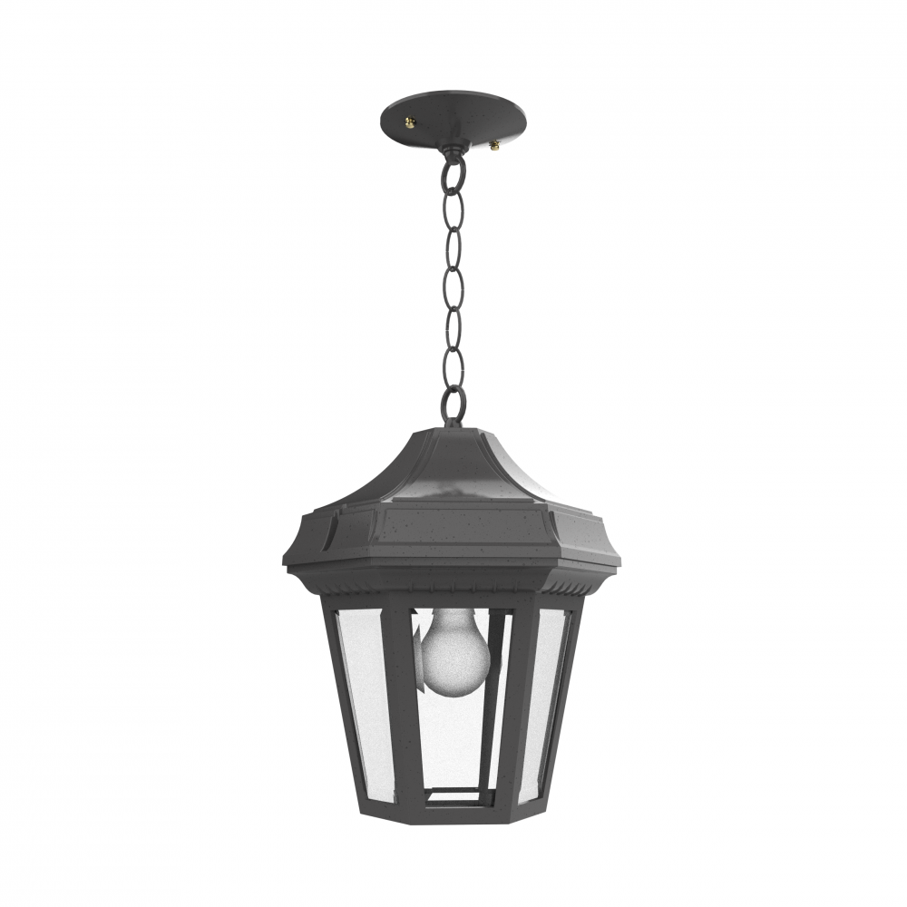 Oxford - Ceiling mount with chain open bottom medium format - 24850