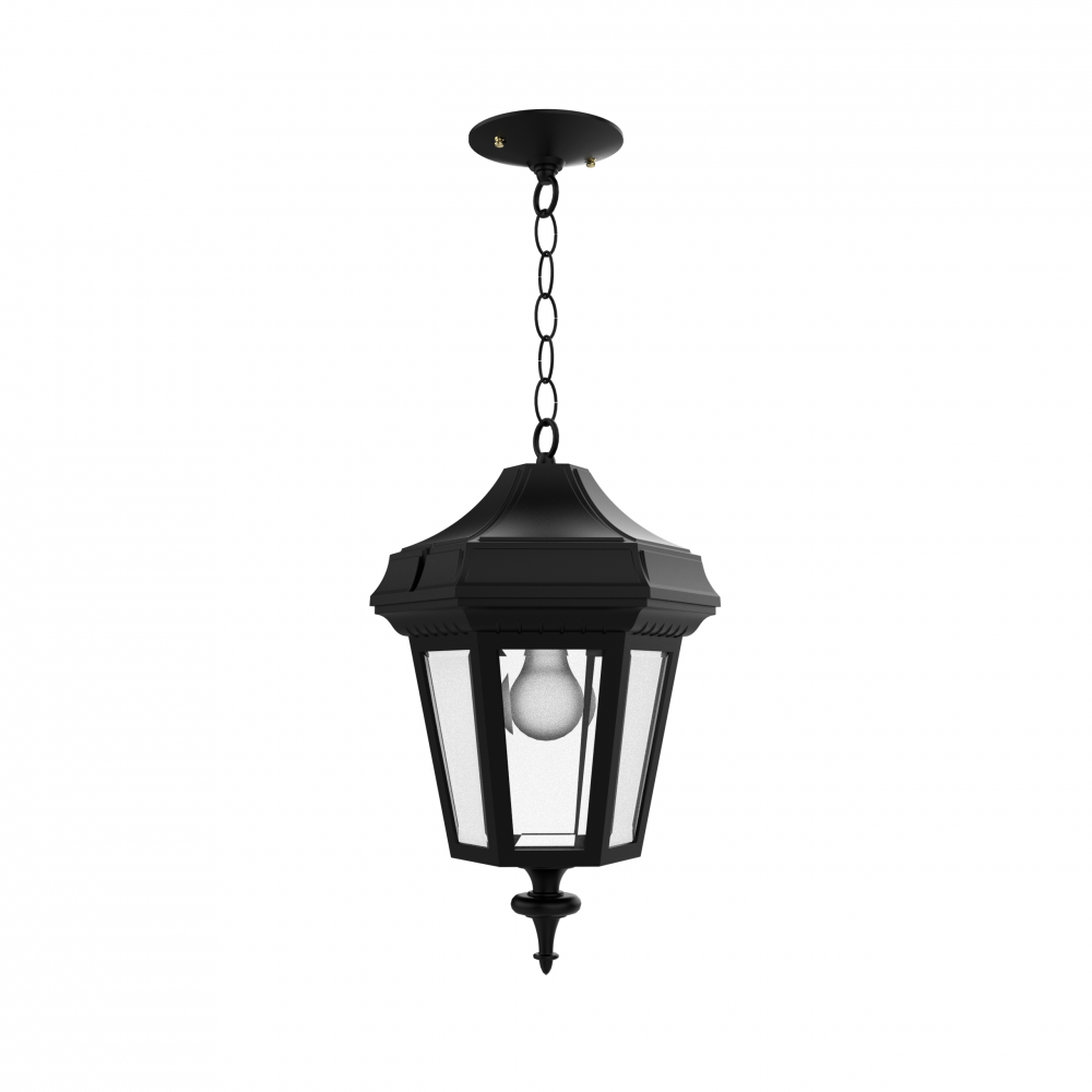 Oxford - Ceiling mount with chain closed bottom medium format - 24855