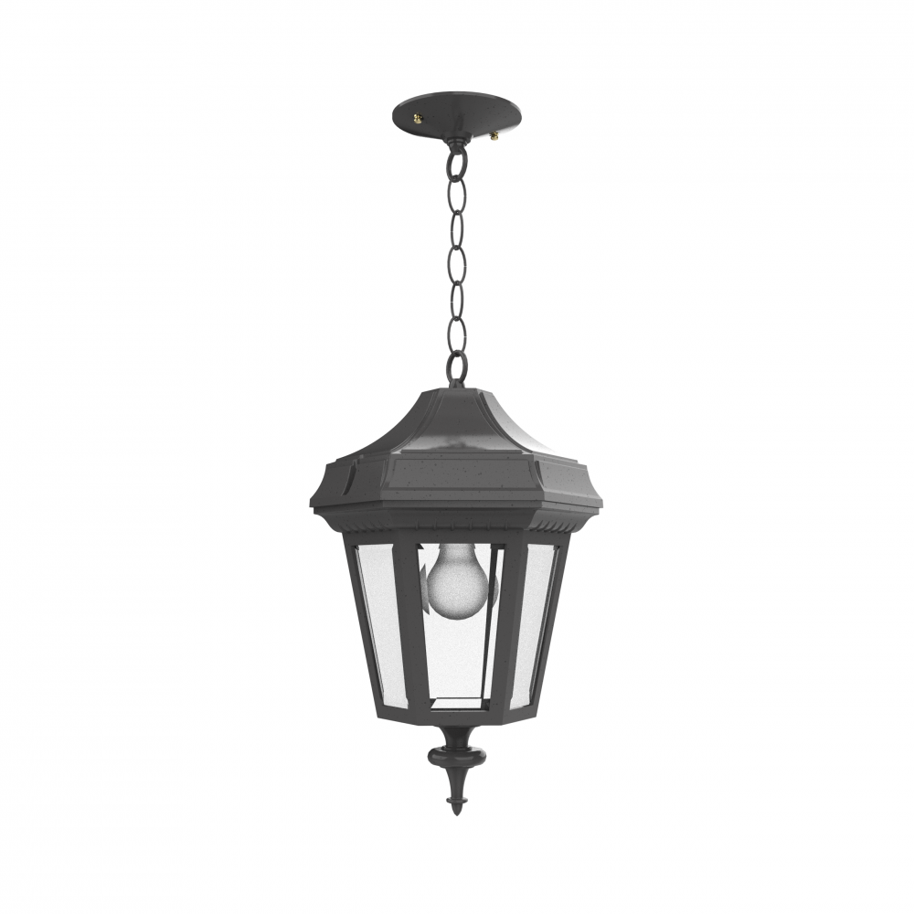 Oxford - Ceiling mount with chain closed bottom medium format - 24855