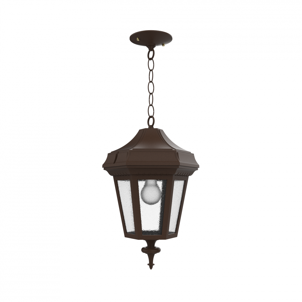 Oxford - Ceiling mount with chain closed bottom medium format - 24855