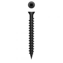Intercorp 1QT - Strong-Point Square Drive Trim Head, Sharp Point, Phosphate Coated, 6 x 1-5/8, B