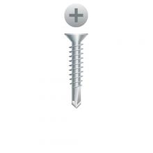Intercorp 4F103 - Strong-Point 410 Stainless Steel Phillips Flat Head, Passivated & Waxed, 10-16 x