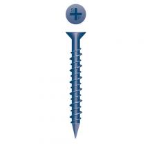 Intercorp CF436 - Strongcon Phillips Flat Head, Hi-Low, Notched Threads, Diamond Point, Blue Ceram