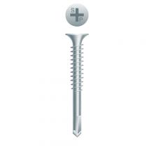 Intercorp D820Z - Strong-Point Phillips Bugle Head Pilot Point, Zinc Plated, 8-18 x 2, #2 Point, B