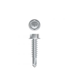 Intercorp H1032C - Strong-Point Unslotted Indented Hex Washer Head, Strong-Shield Coated, 10-16 x 2