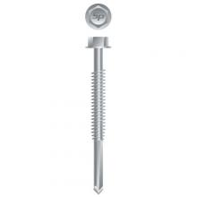 Intercorp H548C - Strong-Point Unslotted Indented Hex Washer Head, Strong-Shield Coated, 1/4-20 x