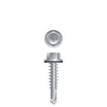 Intercorp HA1016C - Strong-Point Unslotted Indented Hex Washer Head, Strong-Shield Coated  with 1/2