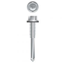 Intercorp HA52C - Strong-Point Unslotted Indented Hex Washer Head, Strong-Shield Coated with 9/16