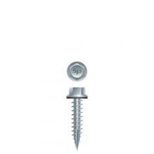 Intercorp SA1432 - Strong-Point Unslotted Indented Hex Washer Head w/304 Stainless Steel Bonded Was