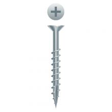 Intercorp X940NZ - Strong-Point Phillips Flat Head w/Nibs Particle Board Screws, Type '17', Zinc Pl