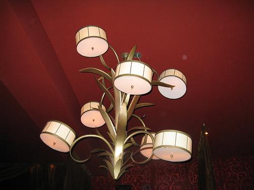 Drum Shade Chandelier