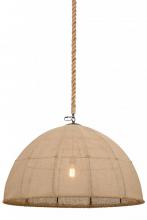 Meyda White 156216 - 36"W Empire Dome Textrene Pendant