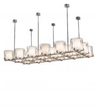 Meyda White 226531 - 150" Long Crawford 18 Light Oblong Pendant