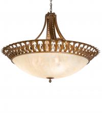 Meyda White 227562 - 48" Wide Hampton Inverted Pendant