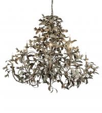 Meyda White 227906 - 60" Wide Le Printemps 15 Light Chandelier