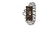 Meyda White 231619 - 10" Wide Cyclone Wall Sconce