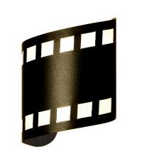 Meyda White 65295 - 9" Wide Tinseltown Filmstrip Wall Sconce