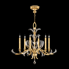 Fine Art Handcrafted Lighting 739140-SF3 - Beveled Arcs 37"W Round Chandelier